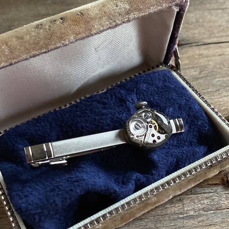 antique movement tiepin【K0744】