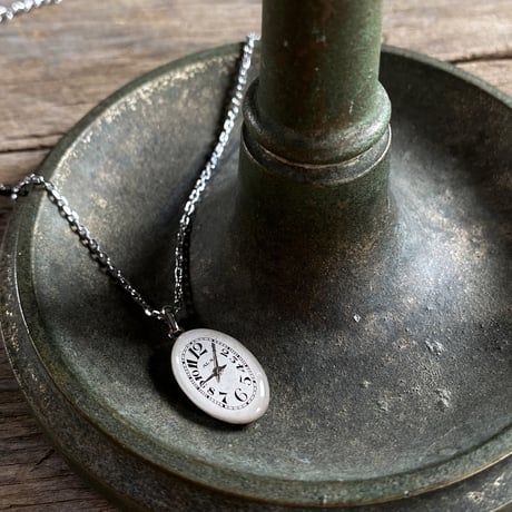 antique dial necklace"art nouveau1920's〜"【K0762】