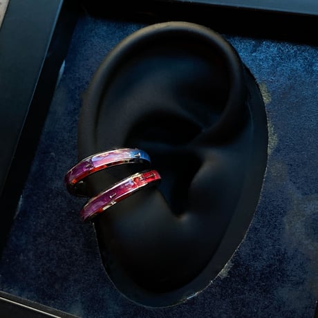【new!!】CLOPOA season's multicolored 2way earcuff&rings 2本セット"June 12th"【K1025】