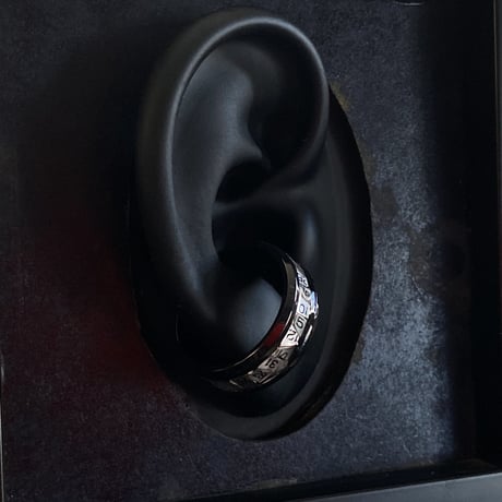 【new!!】CLOPOA BLACK 2way date earcuff&ring (デイトカフ) 14号【K0976】