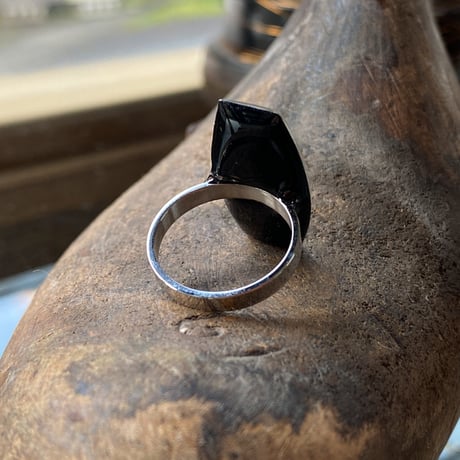 antique tonneau dial ring #13【K895】