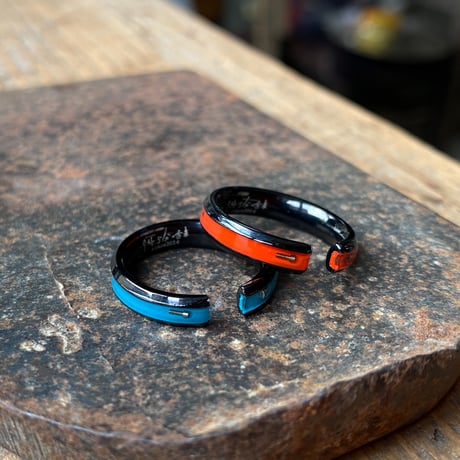 CLOPOA BLACK standard 2way earcuff&rings 2本セット【K0862】