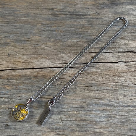 CLOPOA small necklace yellow【K0754】