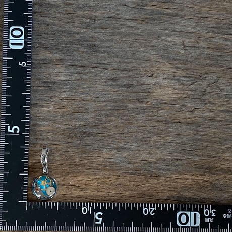 【K0658】CLOPOA standard charm light blue