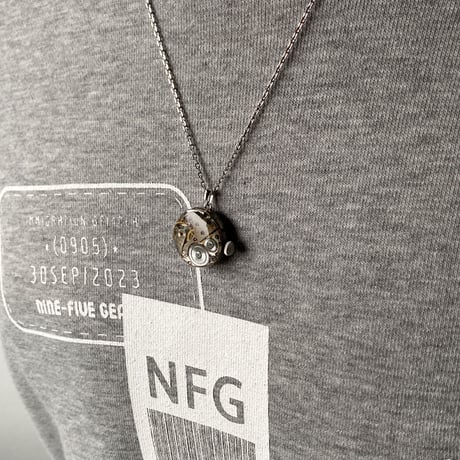 antique dial&movement necklace【K0706】
