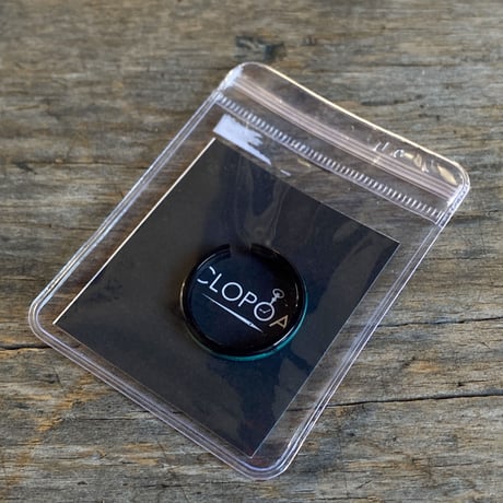CLOPOA BLACK large 2way earcuff&rings turquoise #22【K0711】