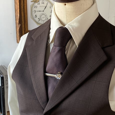 antique movement tiepin "BULOVA"【K0940】