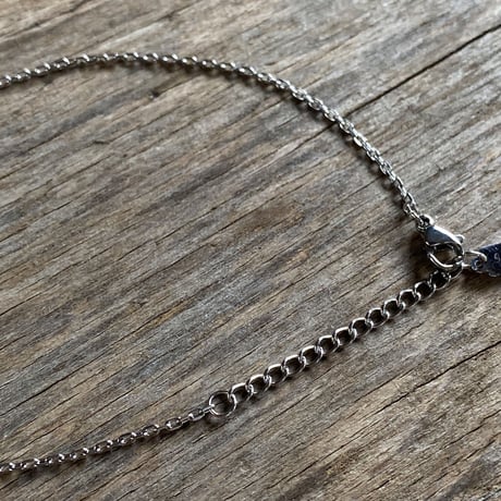 antique dial&movement reversible necklace【K0584】