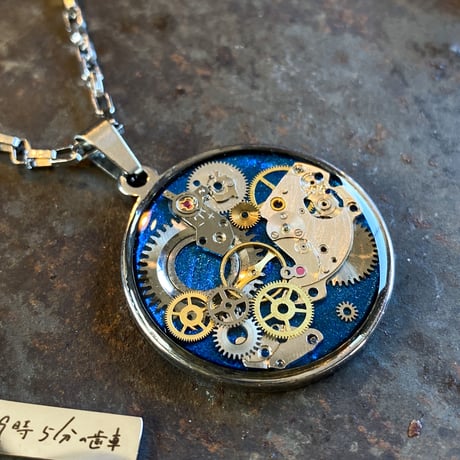 CLOPOA standard necklace  romantic blue【K0573】