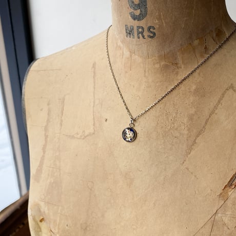 CLOPOA petit necklace blue【K0963】