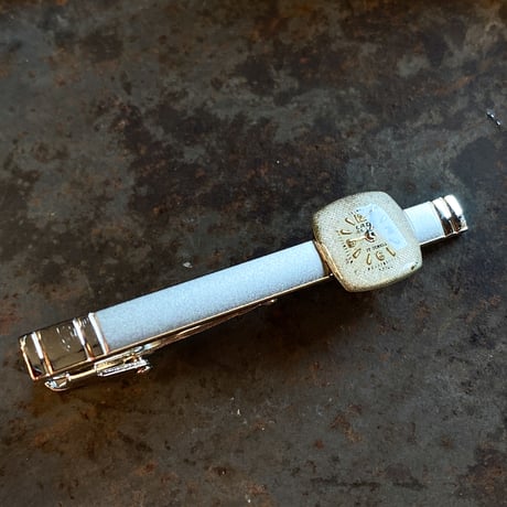 antique square dial tiepin【K0736】