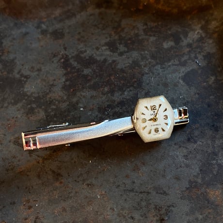 antique tonneau dial tiepin【K0737】