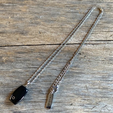 antique tonneau dial necklace 【K0731】
