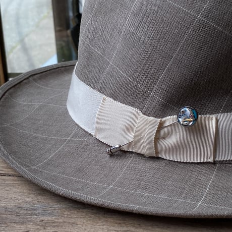 CLOPOA standard hatpin/lapel pin skyblue【K1001】