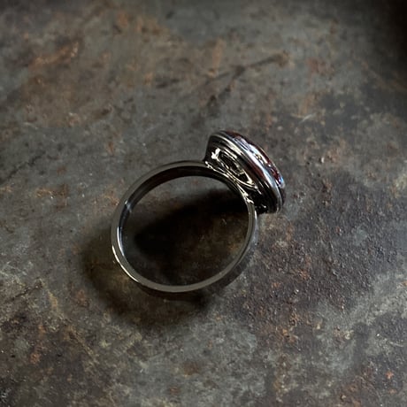 【K0681】CLOPOA standard drops ring red #14