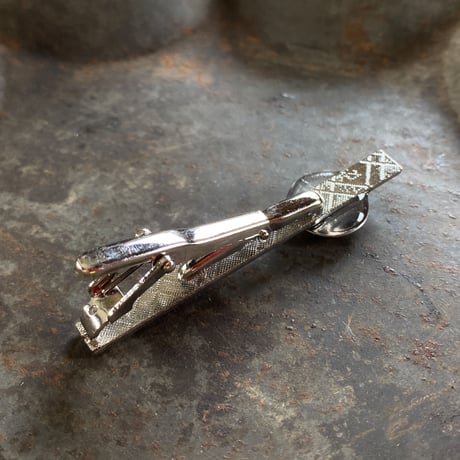【K0689】CLOPOA standard tiepin&cufflinks yellow セット(オリジナルボックス&バッグ付)