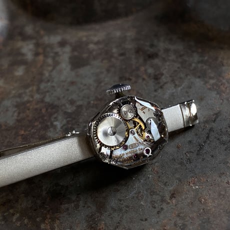 antique movement tiepin "GRUEN"【K0630】