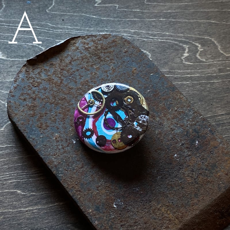 CLOPOA inner collection 缶バッジ(小) | 9時5分の歯車