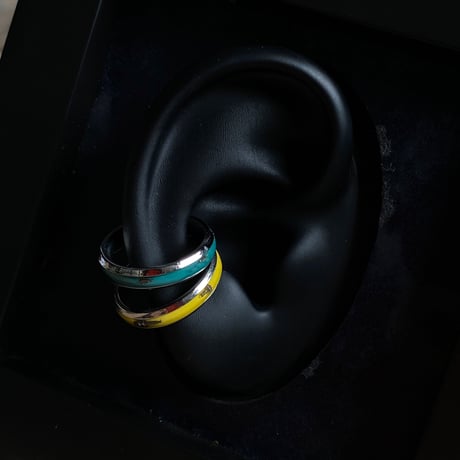 【K0648】 CLOPOA standard 2way earcuff&rings 2本セット