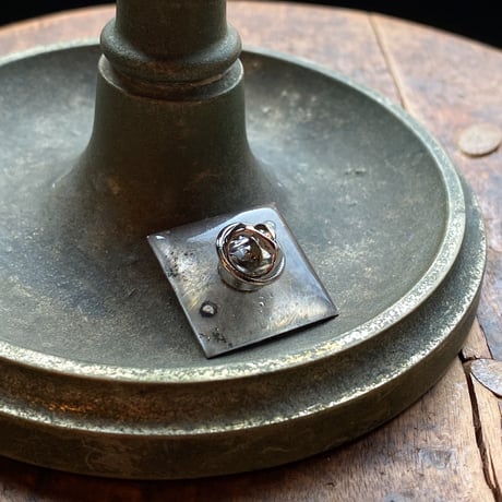 antique dial brooch "swiss military【K0806】