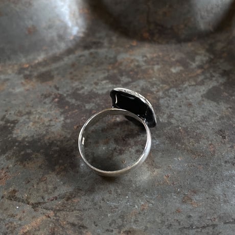 【K0626】 dial ring SV925 13号(ボックス付)