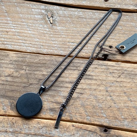 CLOPOA BLACK standard necklace blue【K0840】