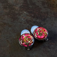 CLOPOA standard earrings pink【K0561】