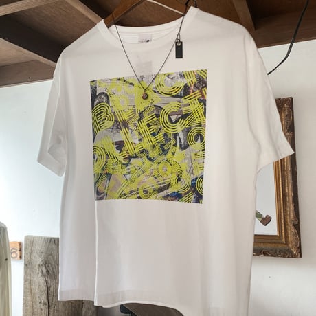 【サイズ限定特価】BLACK COLLECTION vol.2 Tシャツ ホワイト&CLOPOA BLACK petit necklace pink【Sサイズ限定】【K0855】
