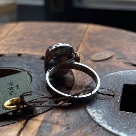 antique movement ring "GRUEN" #17【K0804】