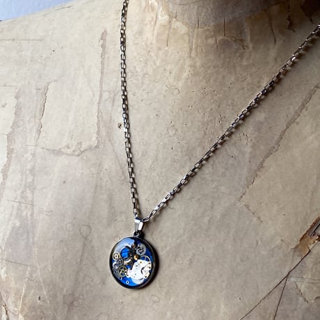 CLOPOA standard necklace  romantic blue【K0573】