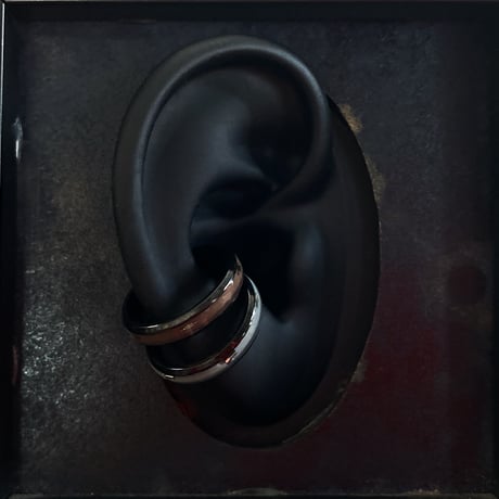 【new!!】CLOPOA BLACK standard 2way earcuff&rings 2本セット【K1014】