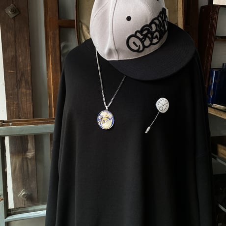 CLOPOA standard large necklace blue【K0905】