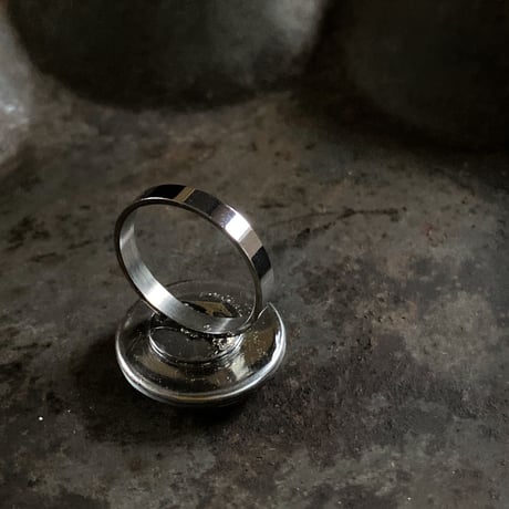 【K0635】 CLOPOA drops ring large green 17号