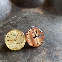 antique color dial pierced earrings【K0525】