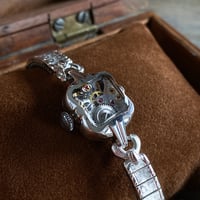 【K0661】antique remake watch bracelet