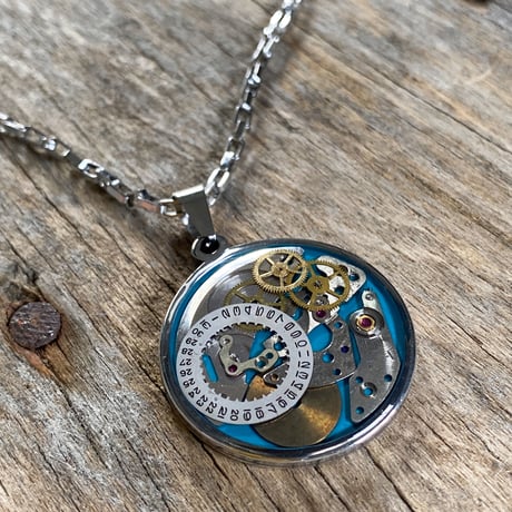 CLOPOA standard necklace skyblue【K0617】