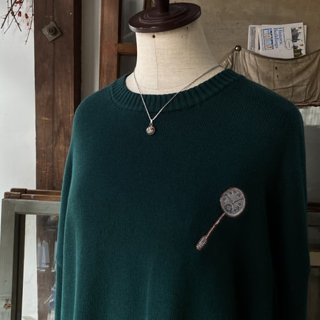 CLOPOA petit necklace gray【K0907】