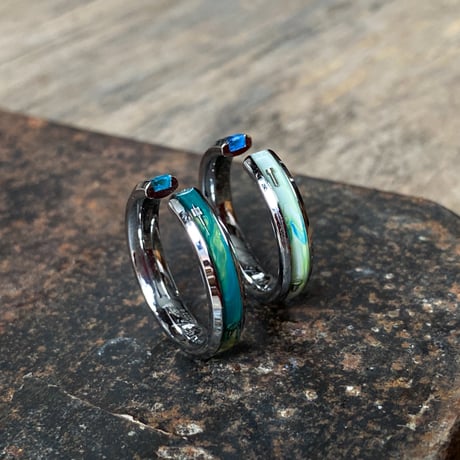 【new!!】CLOPOA season's multicolored 2way earcuff&rings 2本セット"May 25th" 【K1008】