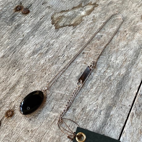 【new!!】antique oval dial necklace "GENEVA" 【K1017】