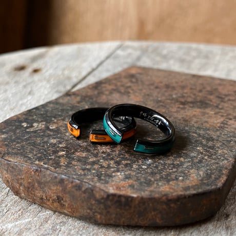 【new!!】CLOPOA BLACK standard 2way earcuff&rings 2本セット【K1015】