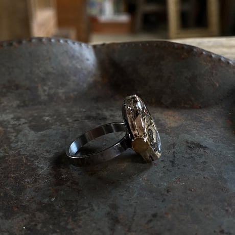 antique movement ring "CYMA/TAVANNES"#14【K0768】