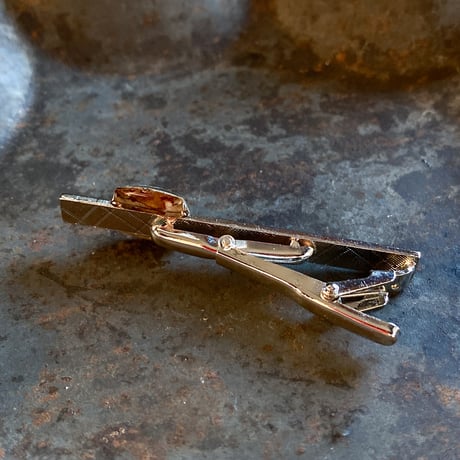 antique square dial tiepin【K0736】