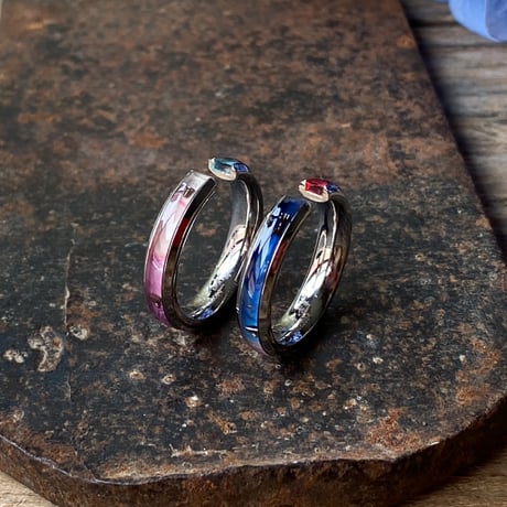 【new!!】CLOPOA season's multicolored 2way earcuff&rings 2本セット"June 12th"【K1025】