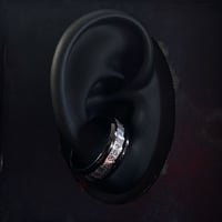 【new!!】CLOPOA BLACK 2way date earcuff&ring (デイトカフ) 14号【K0976】