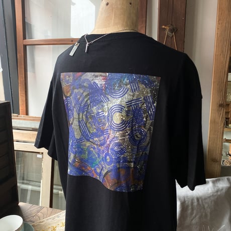 【サイズ限定特価】BLACK COLLECTION vol.2 Tシャツ ブラック&CLOPOA petit necklace purple【Sサイズ限定】【K0856】