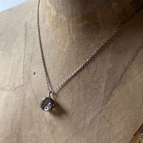 antique dial&movement reversible petit necklace【K0583】
