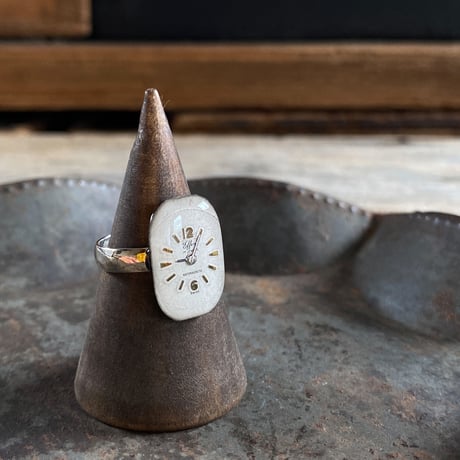 【K0626】 dial ring SV925 13号(ボックス付)
