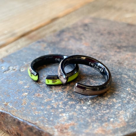 CLOPOA BLACK standard 2way earcuff&rings 2本セット【K0863】