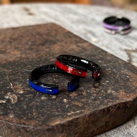 【new!!】CLOPOA BLACK standard 2way earcuff&rings 2本セット【K1013】