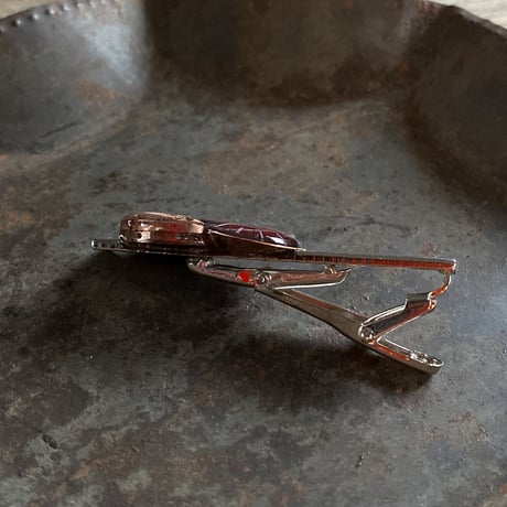 antique dial&copper movement tiepin【K0743】